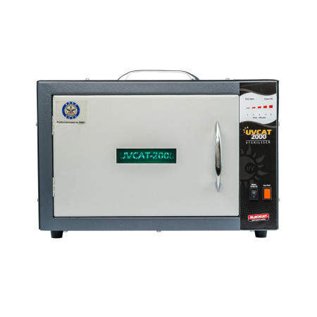 Blackcat DRDO Developed UVC Sterilization Box UVCAT-2000; Blackcat DRDO Developed UVC Sterilization Box UVCAT-2000;